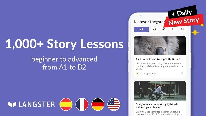 Learn Languages with Langster Screenshot4