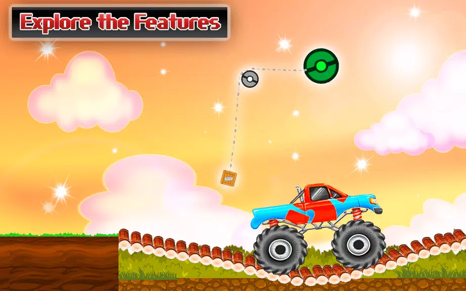 Rope Bridge Racer Car Game Screenshot3