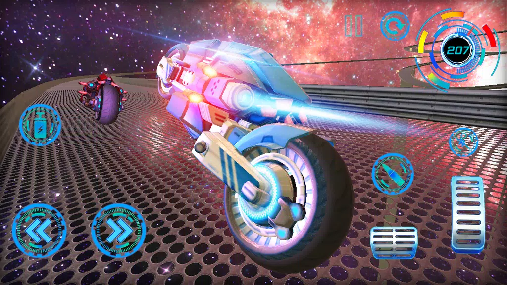 Space Bike Galaxy Race Screenshot1