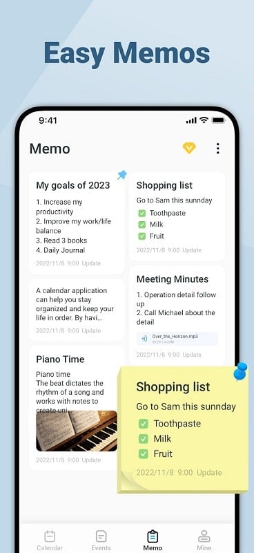 Calendar Planner – Agenda App Screenshot1