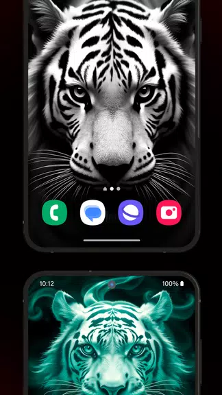 Tiger Wallpaper & Keyboard Screenshot4