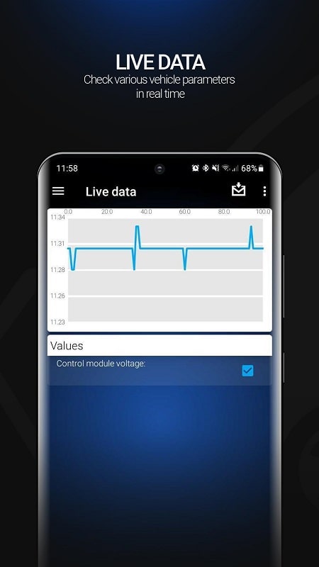 OBDeleven car diagnostics Screenshot2