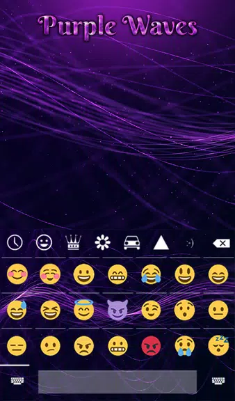 Purple Waves Wallpaper Screenshot4