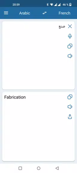 French Arabic Translator Screenshot3