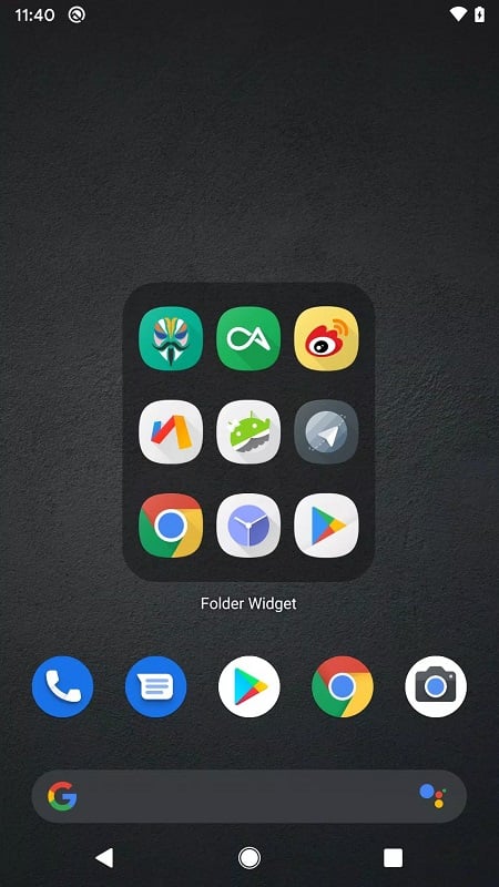 Folder Widget Screenshot1