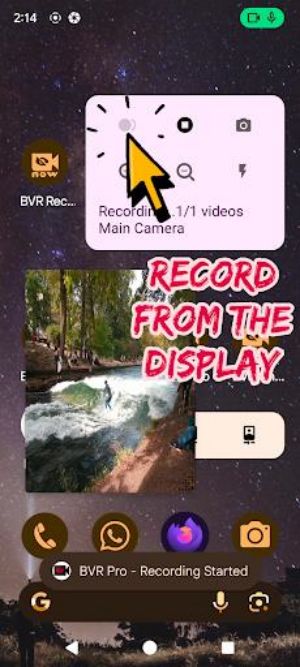 Background Video Recorder Pro Screenshot2