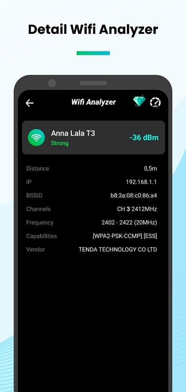 Speed Test & Wifi Analyzer Screenshot4