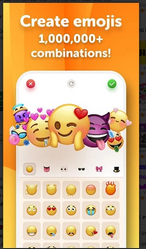 Emoji Up genmoji maker sticker Screenshot2