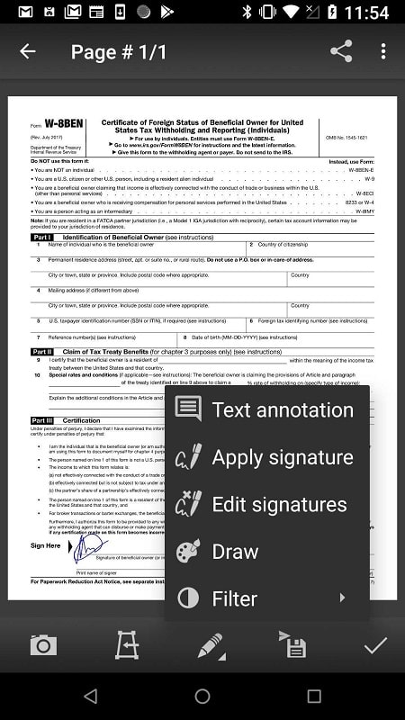 Mobile Doc Scanner (MDScan) + OCR Screenshot3