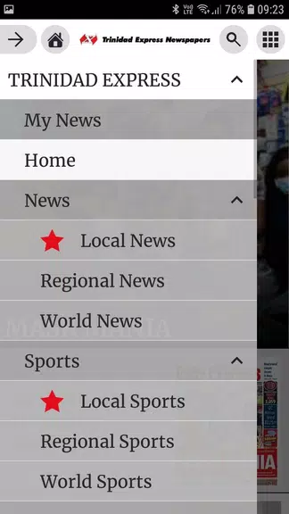 Trinidad Express Newspapers Screenshot3