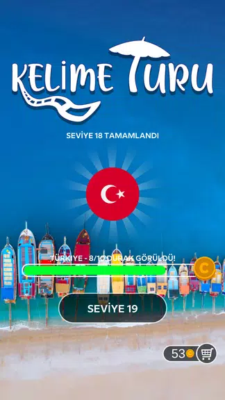 Kelime Turu - Türkçe Bulmacala Screenshot1