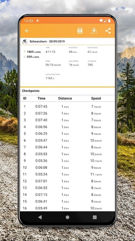 Bike Tracker Screenshot2