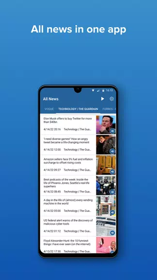 All News App & Widget Screenshot1