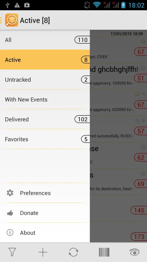 TrackChecker Mobile Screenshot3