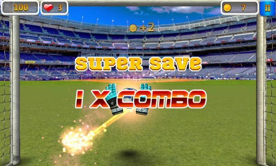 Super Goalkeeper - Soccer Game Screenshot1