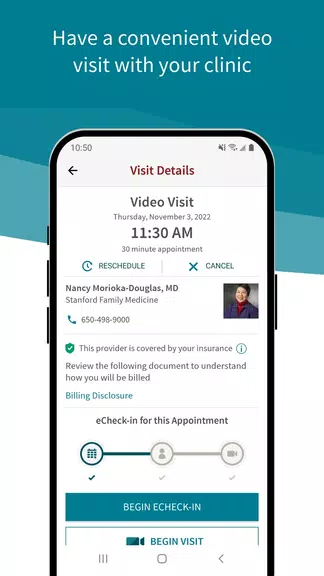 Stanford Health Care MyHealth Screenshot2