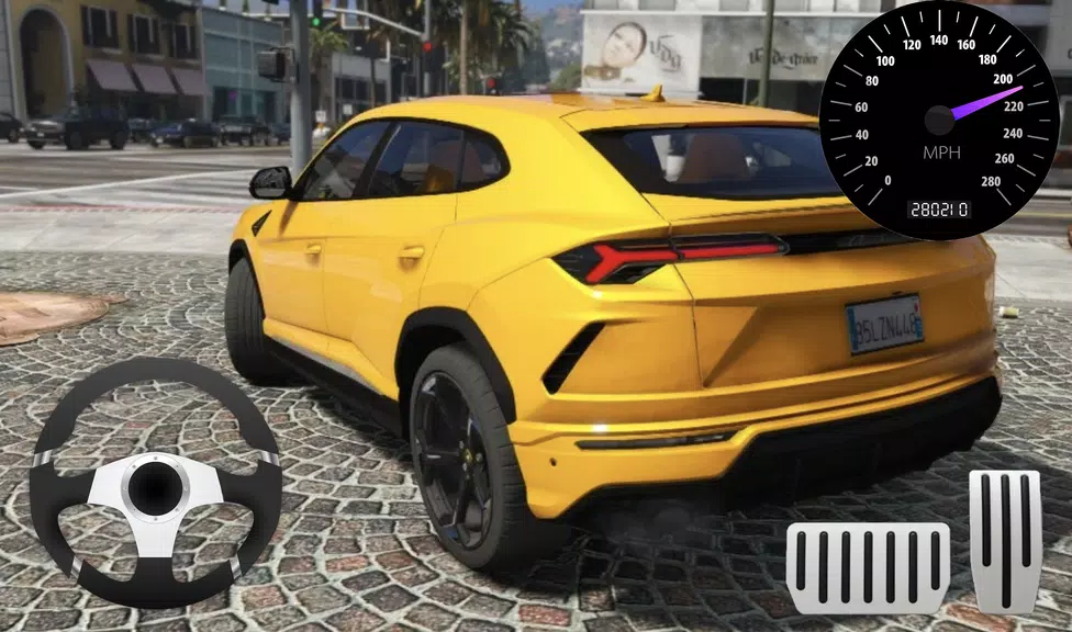 Racer Lamborghini Urus Car Sim Screenshot3