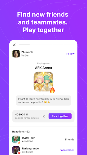 Gameram: Gaming social network Screenshot7