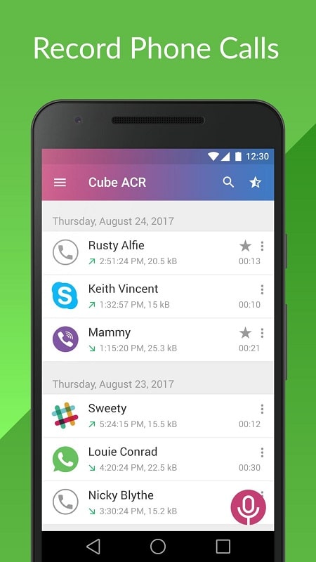 Call Recorder – Cube ACR Screenshot3