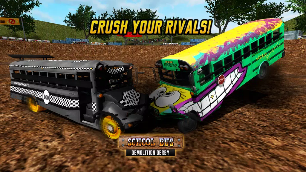 School Bus Demolition Derby Screenshot1