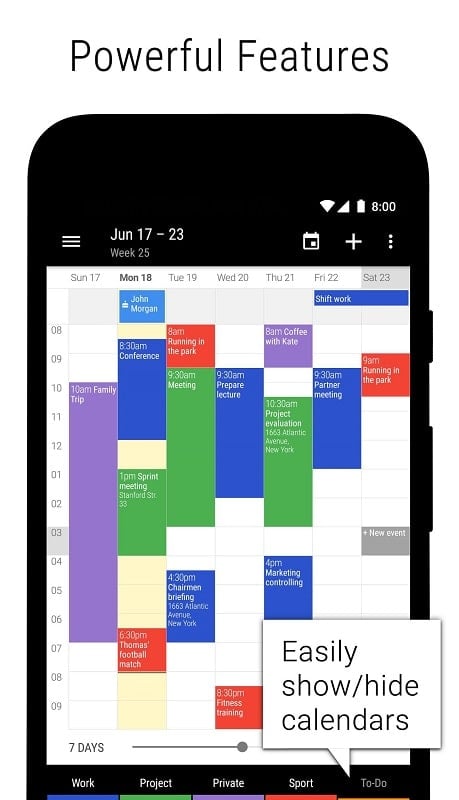 Business Calendar 2 Screenshot2