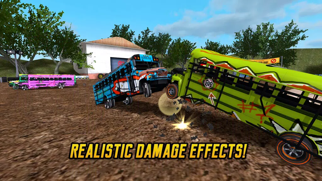 School Bus Demolition Derby Screenshot2