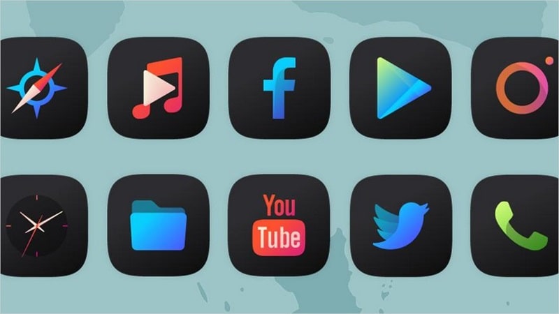 Athena Dark Icon Pack Screenshot1