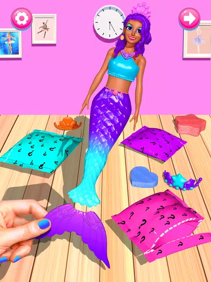 Color Reveal Mermaid Games Screenshot2