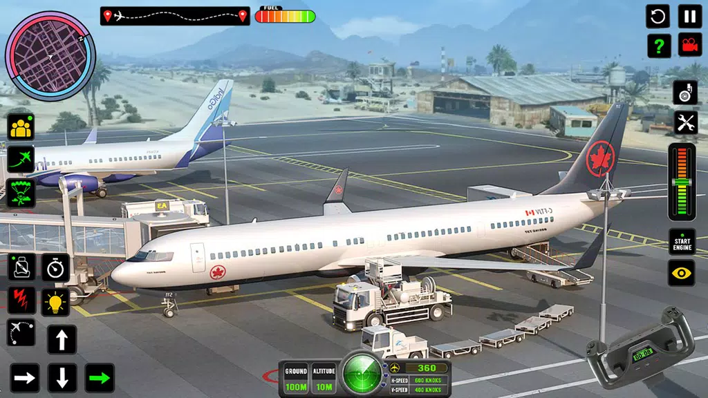 Airbus Simulator Airplane Game Screenshot1