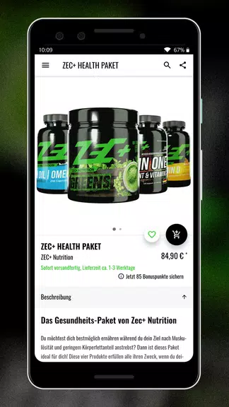 Zec+ Nutrition Shop Screenshot3