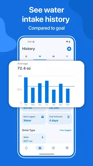 Water Tracker: WaterMinder app Screenshot2