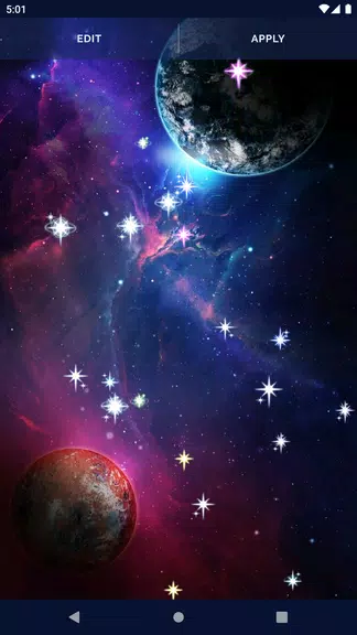 Galaxy Universe Live Wallpaper Screenshot4