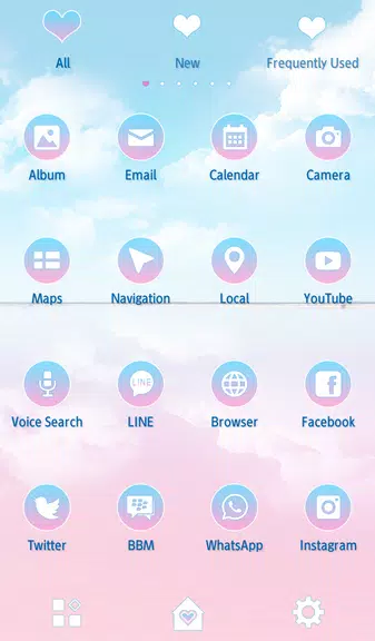 Pink Lagoon Theme Screenshot2