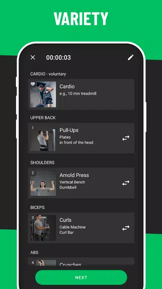BestFit Pro - Gym Workout Plan Screenshot3