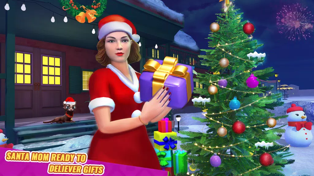 Santa Mom Happy Christmas Game Screenshot4