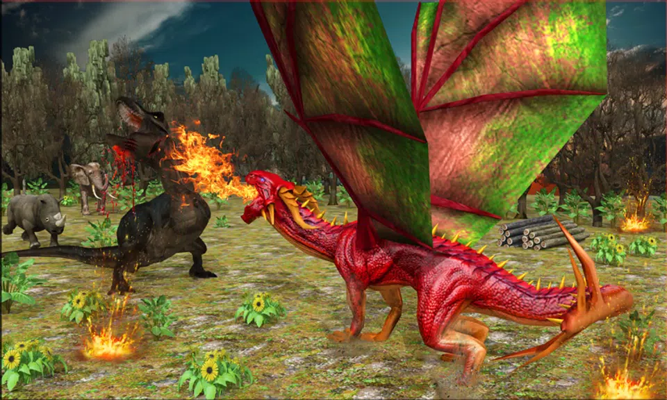 Fire Boy Transform Dragon Screenshot4