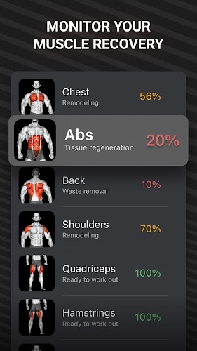 Muscle Booster Workout Planner Screenshot5