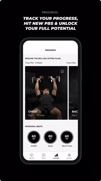 Gymshark Training: Fitness App Screenshot4