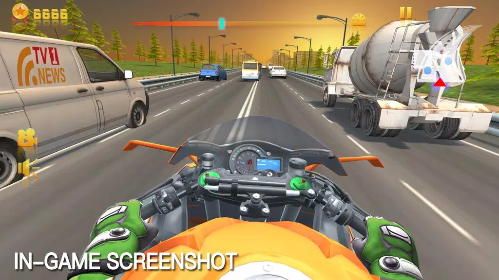 Traffic Speed Moto Rider 3D Screenshot4