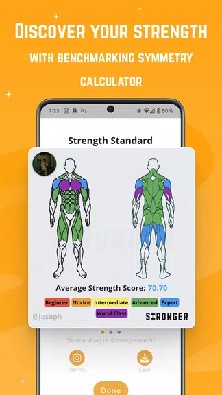 Stronger - Workout Gym Tracker Screenshot2