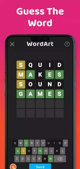 Five Letter Word Guess Puzzle Screenshot1