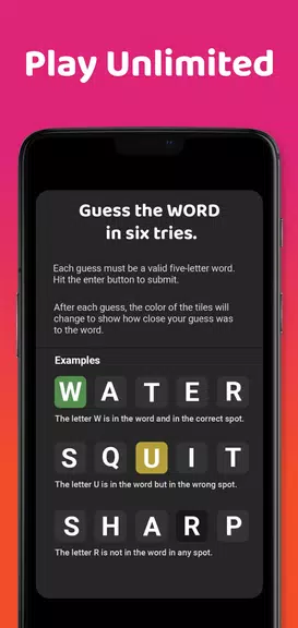 Five Letter Word Guess Puzzle Screenshot3