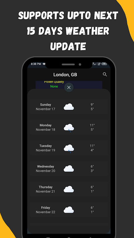 Weather Alert Forecast Pro Screenshot3