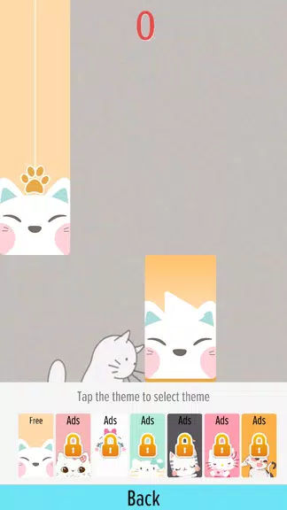 Pink Cat Piano - Magic Girly Piano Tiles Cat Screenshot4