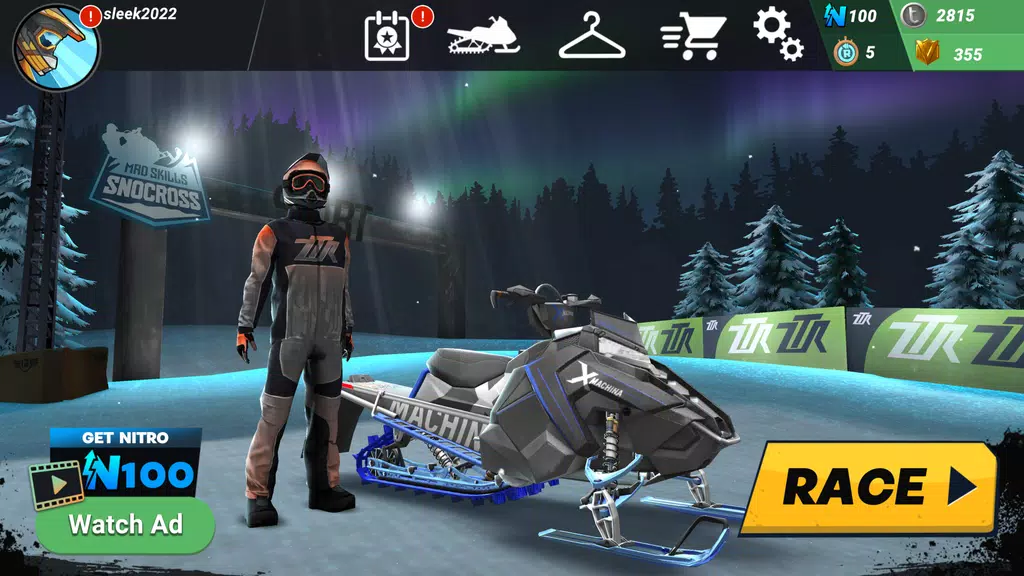 Mad Skills Snocross Screenshot4