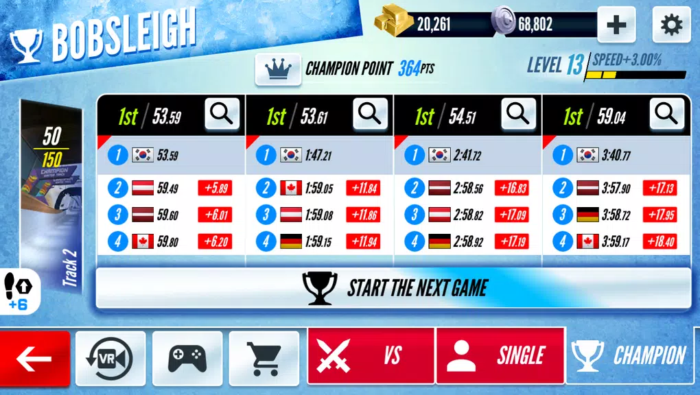 Sleigh Champion  Winter sports Screenshot2