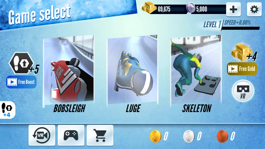 Sleigh Champion  Winter sports Screenshot1