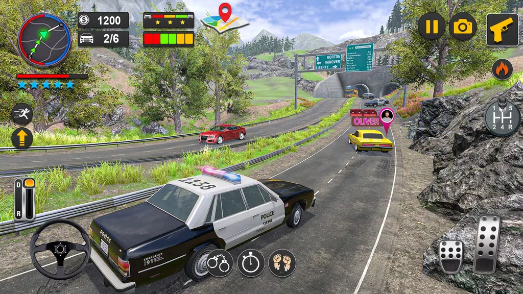 US Police Motor Bike Chase Screenshot1