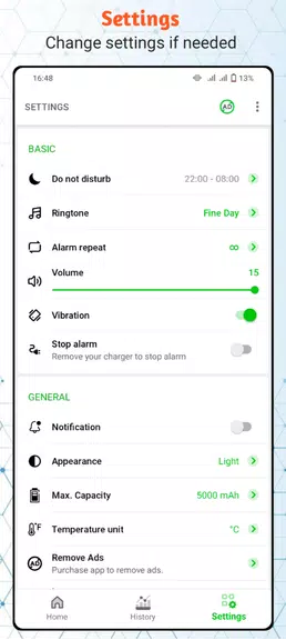 Full Battery Alarm Screenshot4