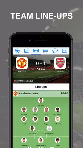 Live Football Score HD Screenshot3